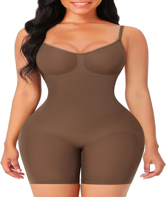 Seamless Sculpting Bodysuit with Tummy Control & Butt Lifting for Flawless Curves